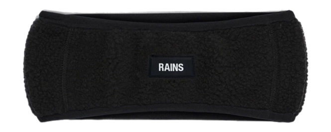 Headband RAINS Fleece Headband Black