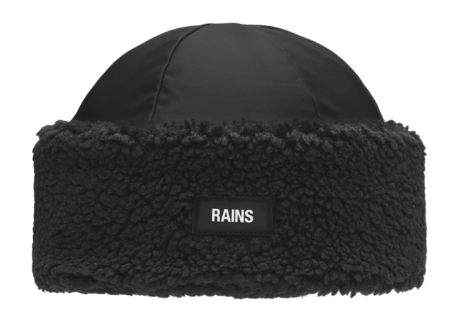 Beanie RAINS Insulated Fleece Hat Black S / M