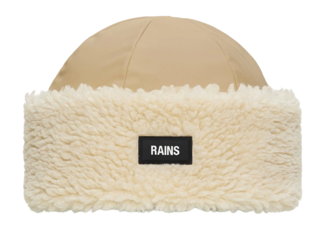 Beanie RAINS Insulated Fleece Hat Sand S / M