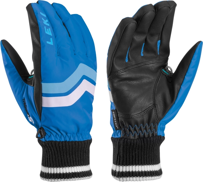 Gloves Leki Progressive Osmium S Ocean / Azur