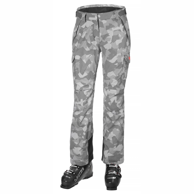 Ski Trousers Helly Hansen Women Switch Cargo 2.0 Pant Quiet Shade Camo