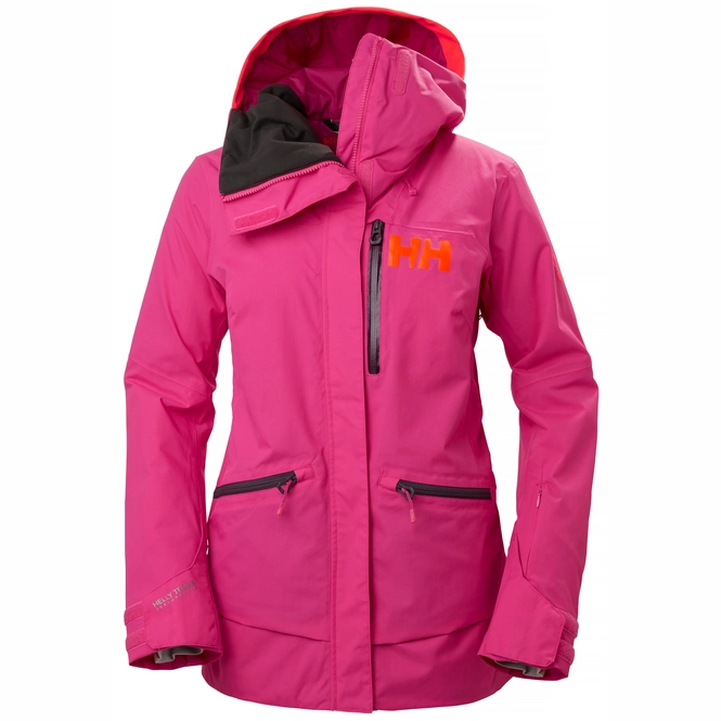 Ski Jacket Helly Hansen Women Showcase Dragon Fruit