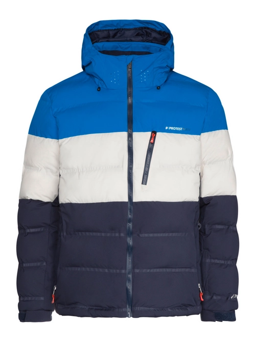 Ski Jacket Protest Men Blur Space Blue