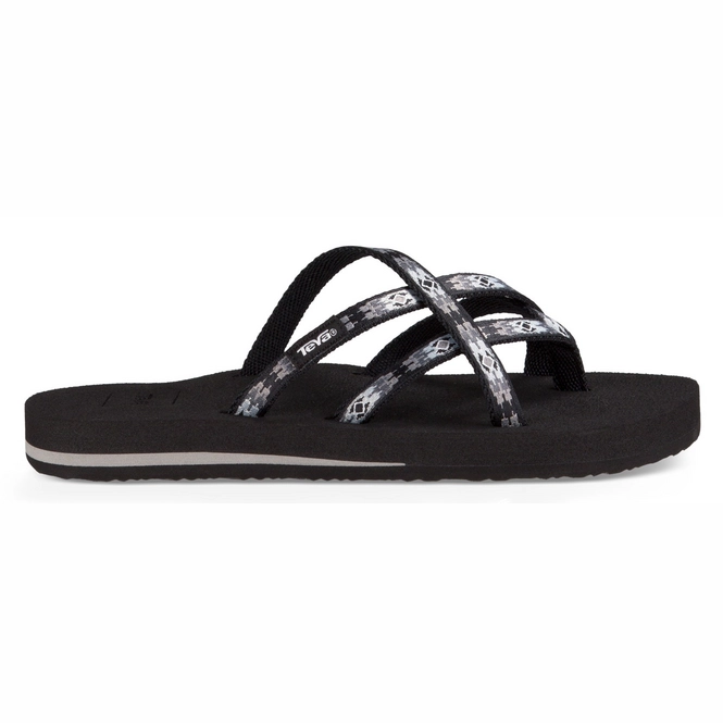 Teva Women Olowahu Pana Black Grey