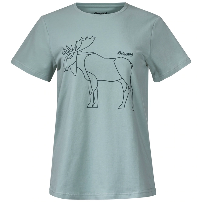 T-Shirt Bergans Women Graphic SS Misty Forest