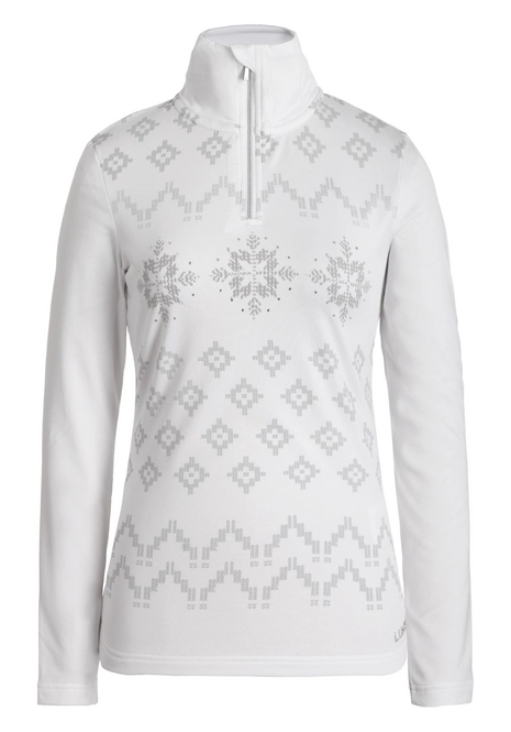 Ski Sweatshirt Luhta Women Ernholm Optic White