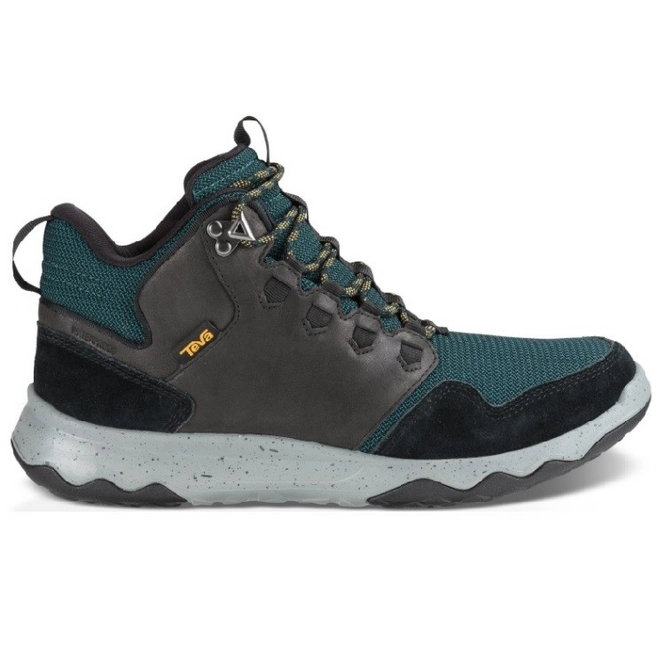 Teva Men Arrowood Mid WP Black Deep Teal -