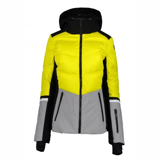 Ski Jacket Icepeak Women Electra Yellow