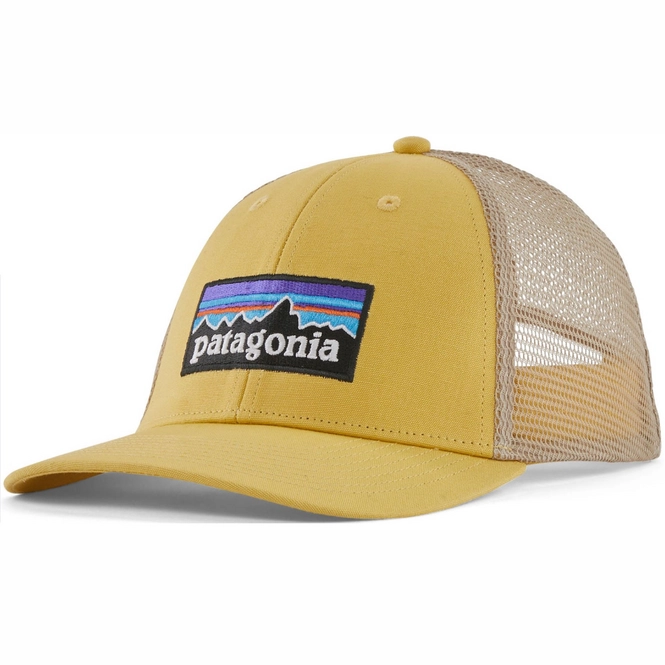 Cap Patagonia Unisex P6 Logo LoPro Trucker Hat Surfboard Yellow