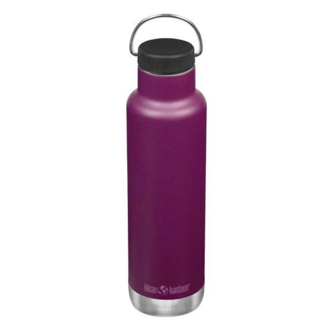Thermal Flask Klean Kanteen Insulated Bottle Classic 592ml Purple  Potion