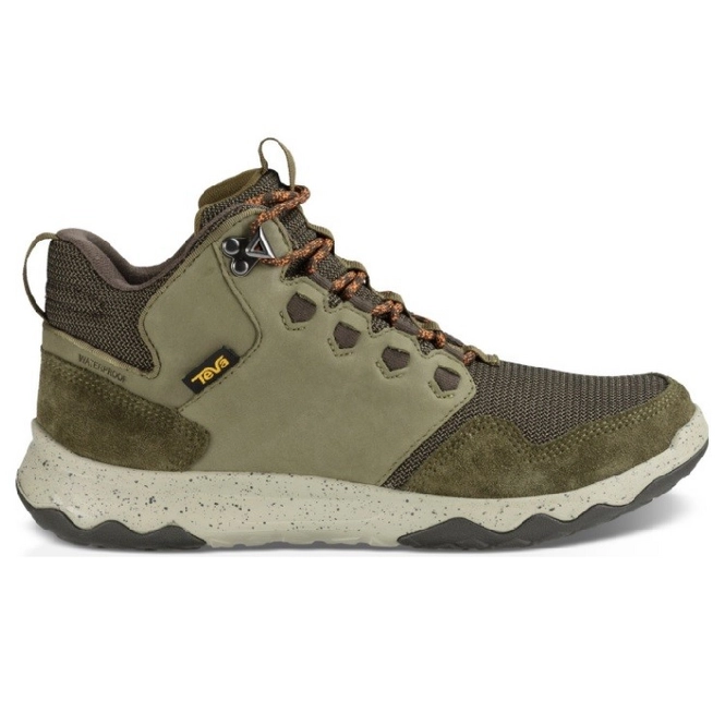 Teva Men Arrowood Mid WP Dark Olive