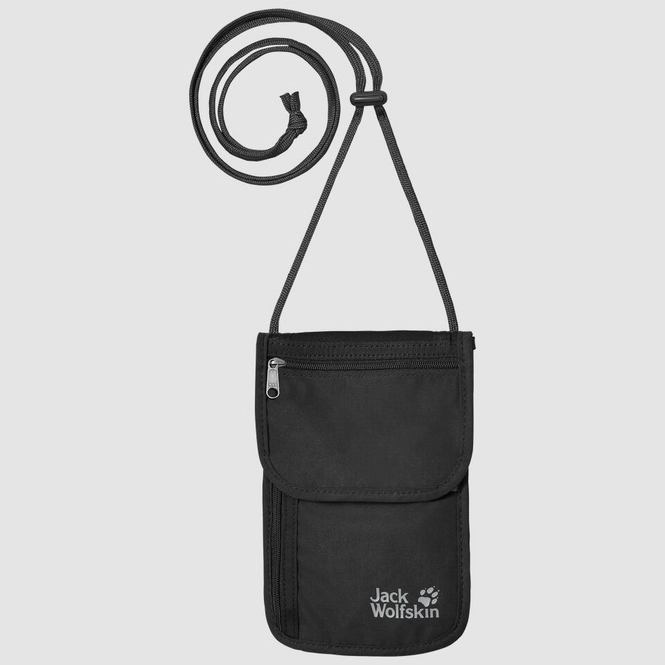 Neck Bag Jack Wolfskin Organiser Black