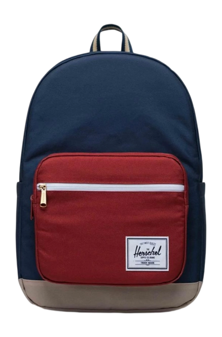 Rucksack Herschel Pop Quiz Black Iris Red Ochre Twill 25L