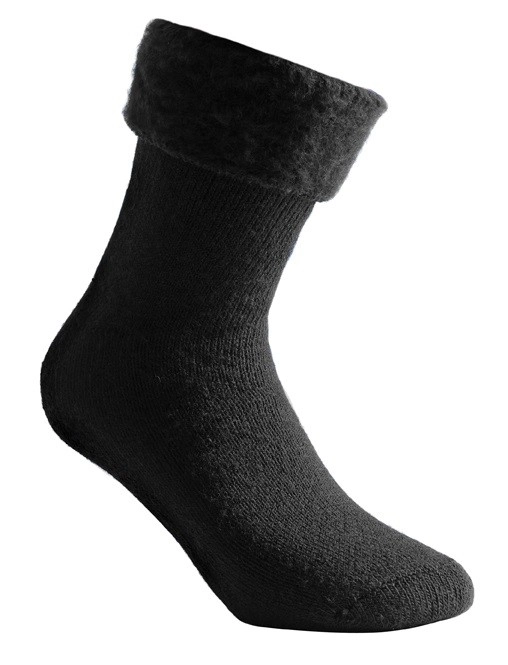 Socks Woolpower Brushed 600 Black