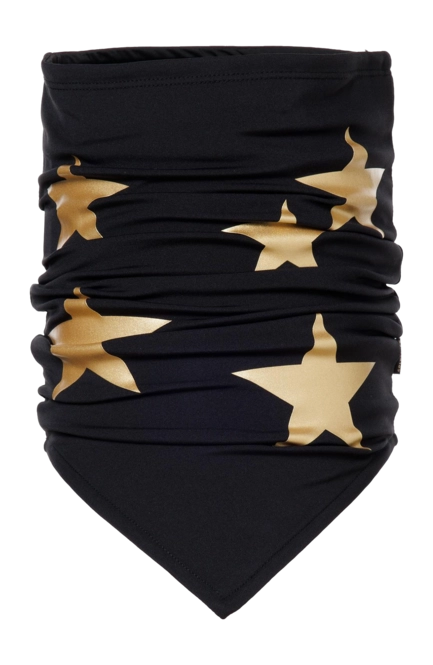 Neck warmer Goldbergh Women Starlight Black/Gold