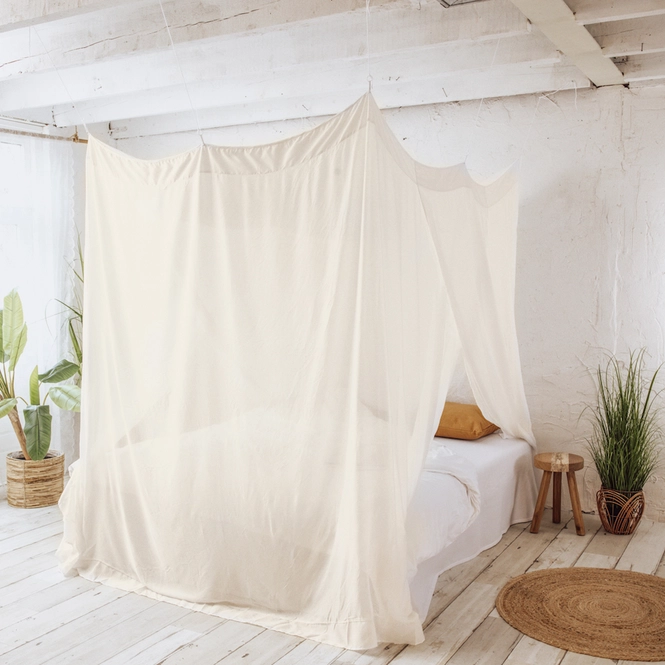 Mosquito Net Deconet Bamboo Raja 160 cm Off White