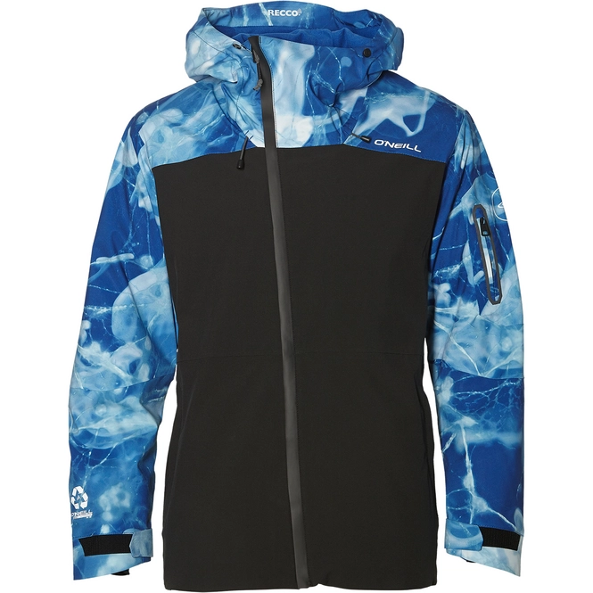 Ski Jacket O'Neill Men Contour Blue AOP