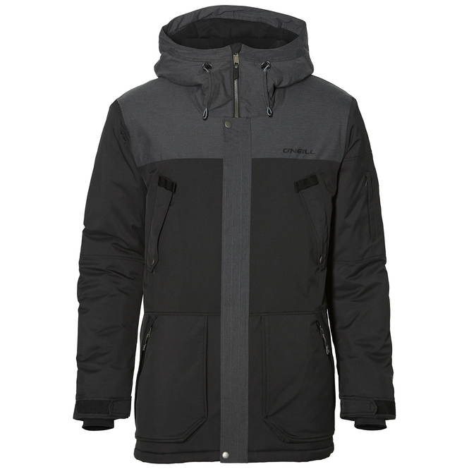 Ski Jacket O'Neill Men Hybrid Explorer Parka Black Out