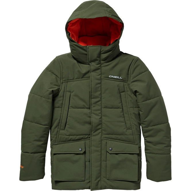 Ski Jacket O'Neill Boys Explorer Parka Forest Night