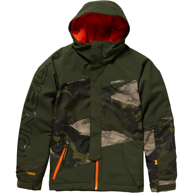 Ski Jacket O'Neill Boys Thunder Peak Forest Night
