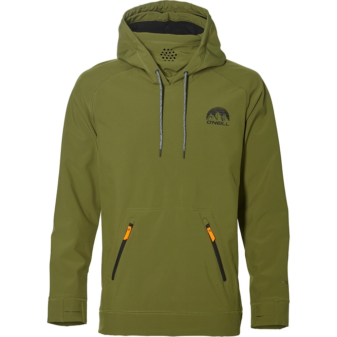 Hoodie O'Neill Men Hybrid Tech Shield Winter Moss