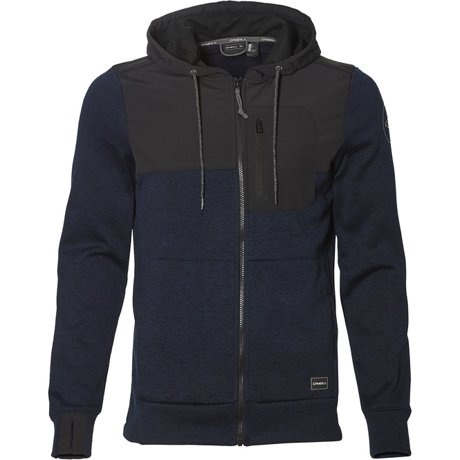 Hoodie O'Neill Men All Terrain Hybrid Fleece Ink Blue