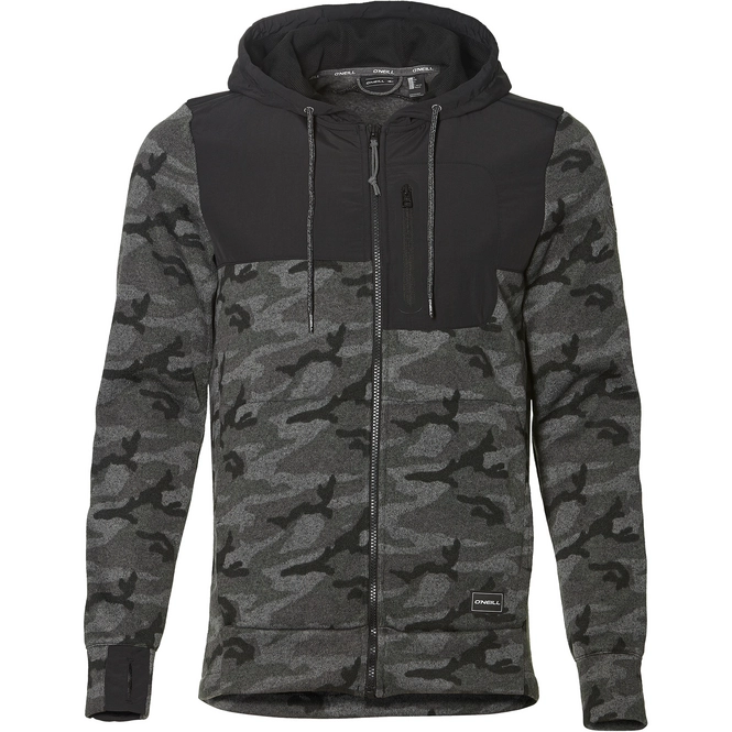 Hoodie O'Neill Men All Terrain Hybrid Fleece Black