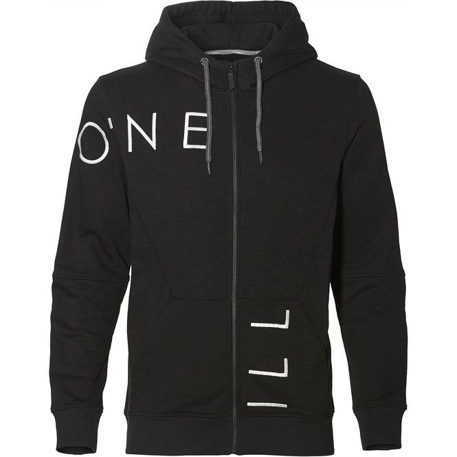 Hoodie O'Neill Men Cut Off Logo Zip Black Out