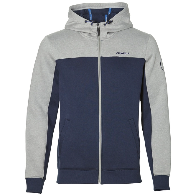 Hoodie O'Neill Men Block Zip Silver Melee