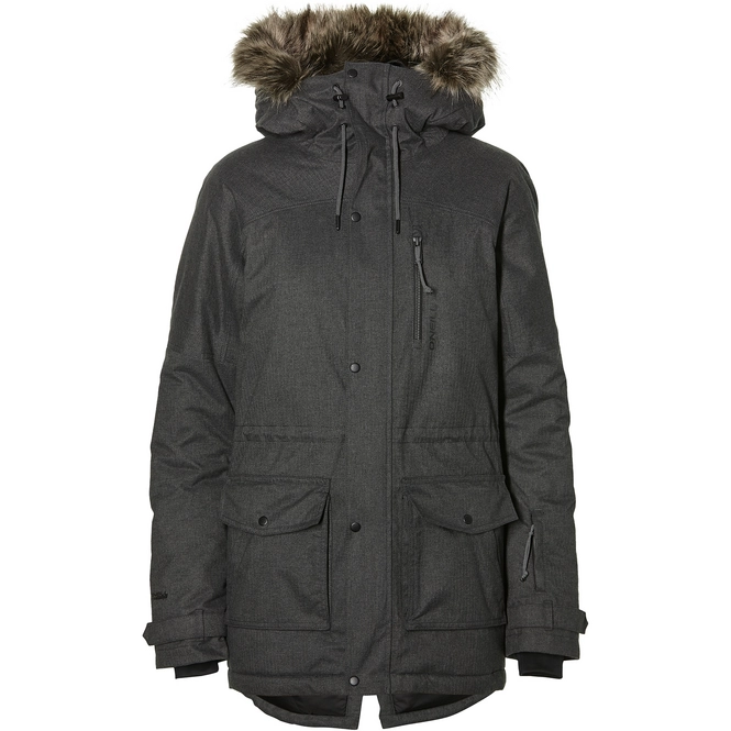 Ski Jacket O'Neill Women Hybrid Explorer Parka Black Out