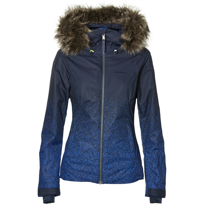 Ski Jacket O'Neill Women Curve Blue AOP Blue