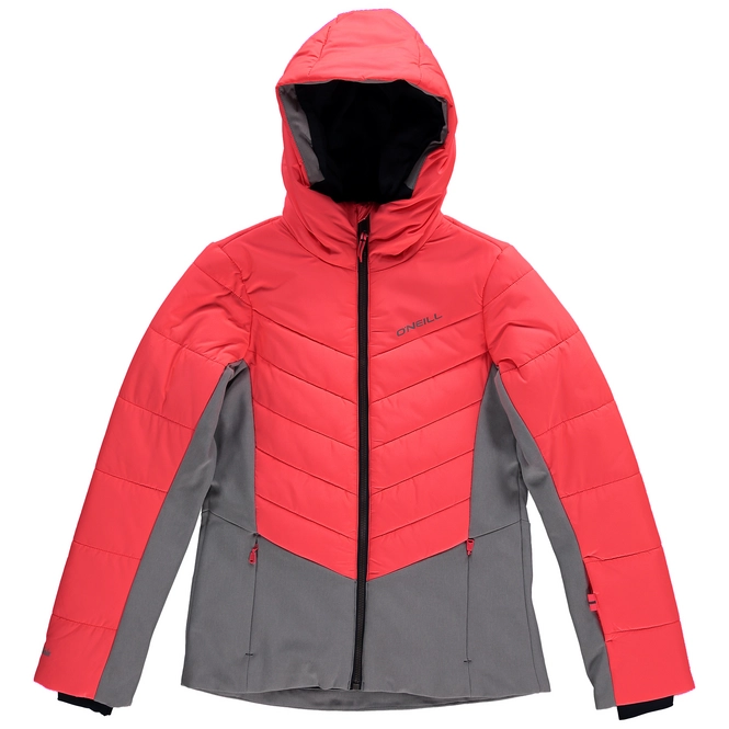 Ski Jacket O'Neill Girls Virtue Neon Tangerine Pink