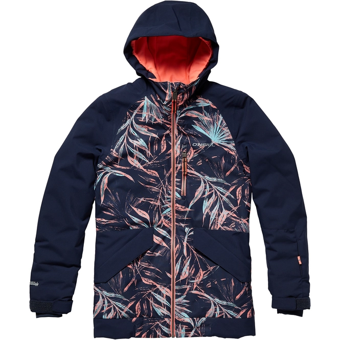 Ski Jacket O'Neill Girls Gloss Ink Blue