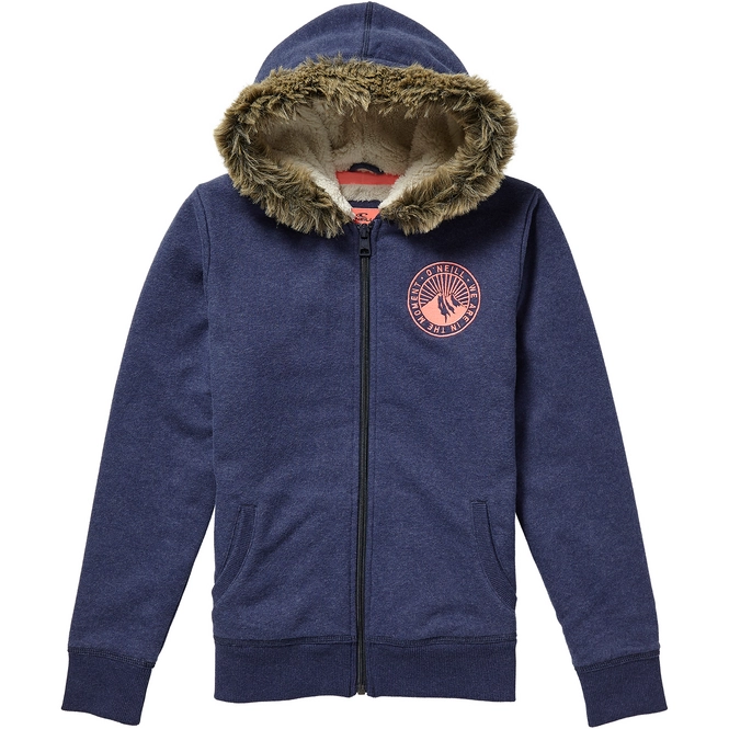 Hoodie O'Neill Girls Emerald Bay Superfleece Ink Blue