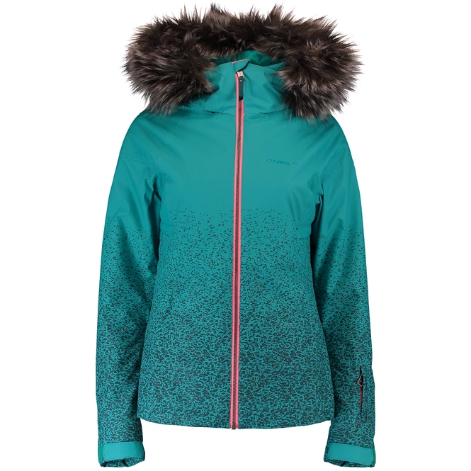 Ski Jacket O'Neill Women Curve Green AOP Green