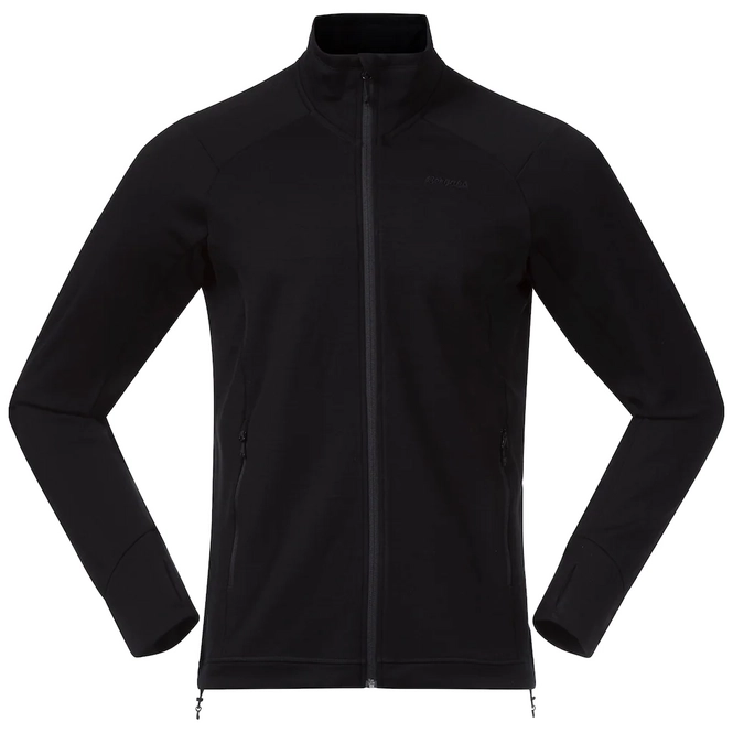 Sweatshirt Bergans Men Ulstein Wool Jacket Black