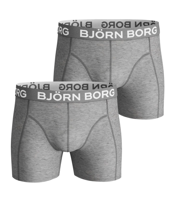 Boxers Björn Borg Men Core Solid Grey Melange (2 pack)