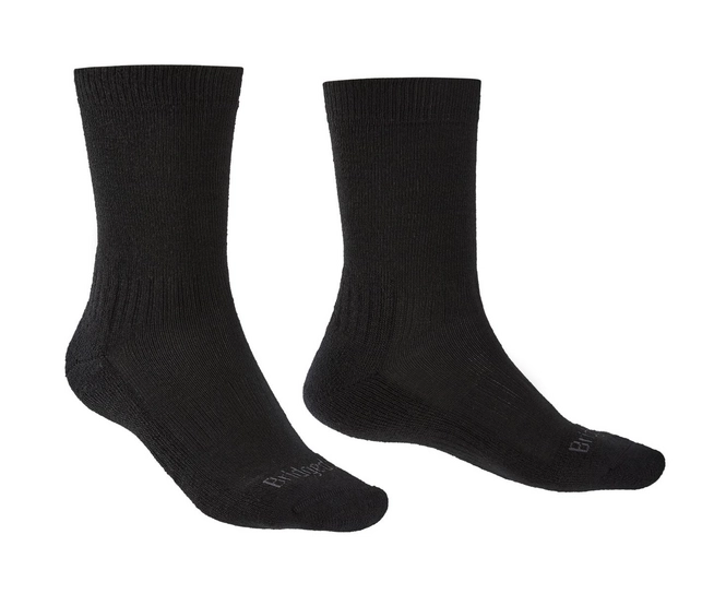 Socks Bridgedale Unisex Hike Lightweight Merino Endurance Black