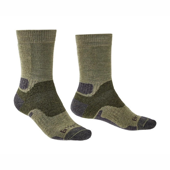 Socks Bridgedale Unisex Hike Midweight Merino Endurance Green