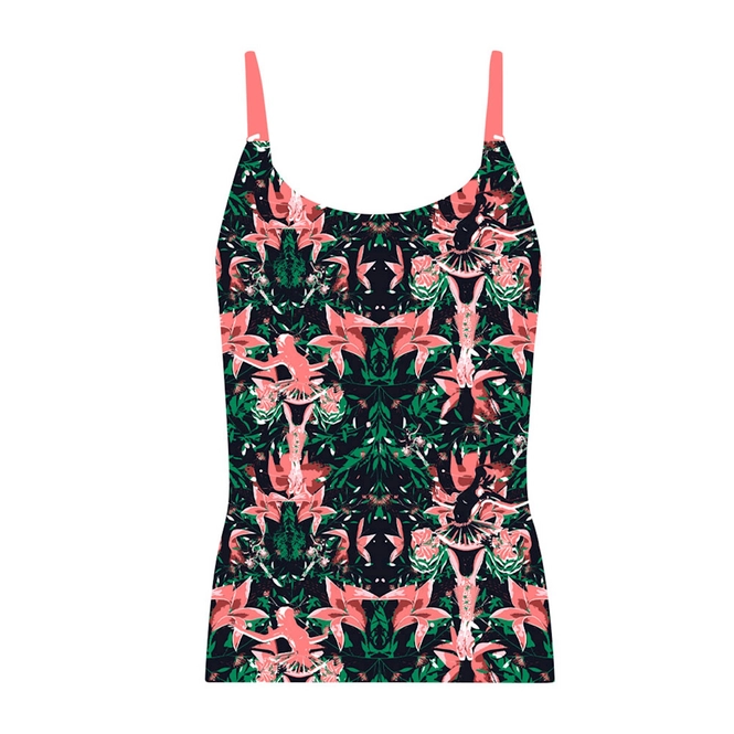 Undershirt Muchachomalo Women Singlet Bcore Print