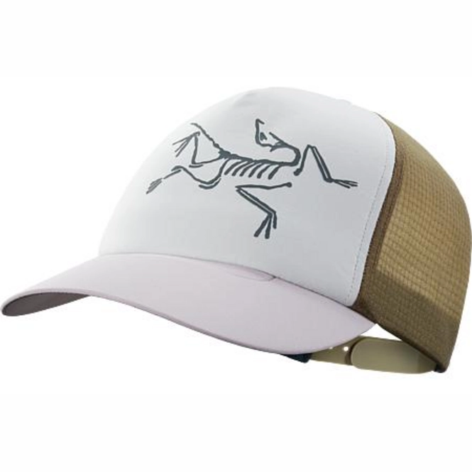 Cap Arc'teryx Bird Trucker Hat Antenna Symbiome Delos Grey