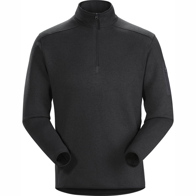 Fleece Arc'teryx Men Covert 1/2 Zip Black Heather
