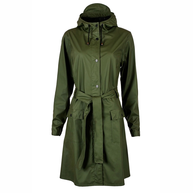 Raincoat RAINS Curve Jacket Green