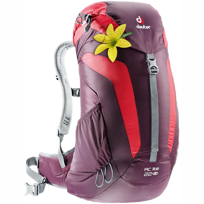 Backpack deuter AC Lite 22 SL Aubergine Fire