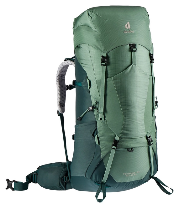 Backpack deuter Aircontact Lite 60 + 10L SL Aloe Forest