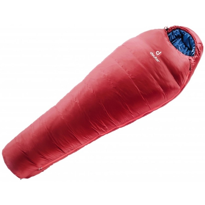 Sleeping Bag deuter Orbit -5 Cranberry Steel (Right) 21