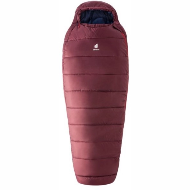 Sleeping Bag deuter Starlight Maron Navy (Left)