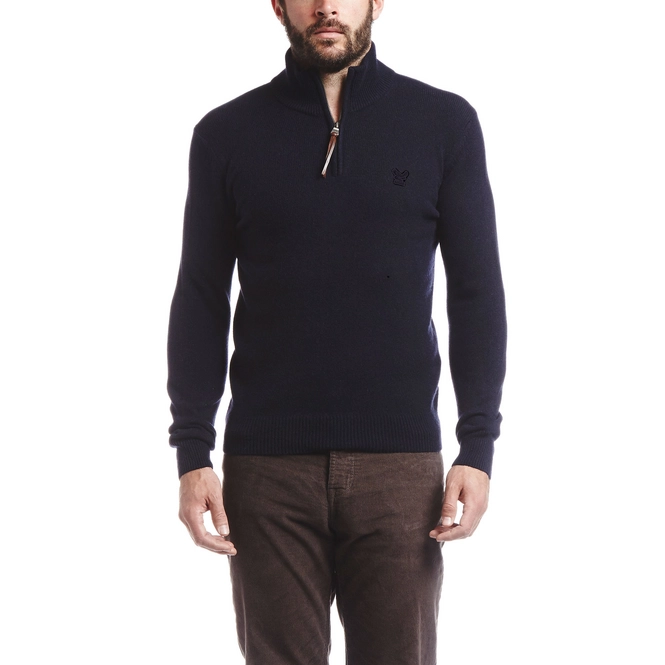 Fleece Aigle Men Inksterson Dark Navy