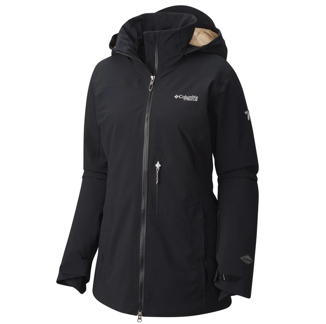 Ski Jacket Columbia Shreddin Women's Black Black