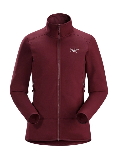 Fleece Arc'teryx Women Kyanite Jacket Crimson